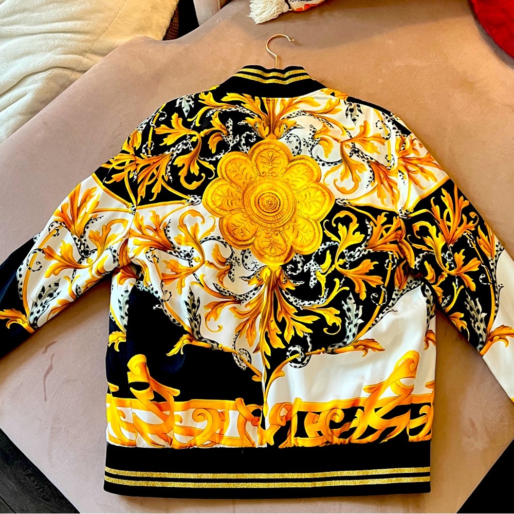 Versace silk jacket